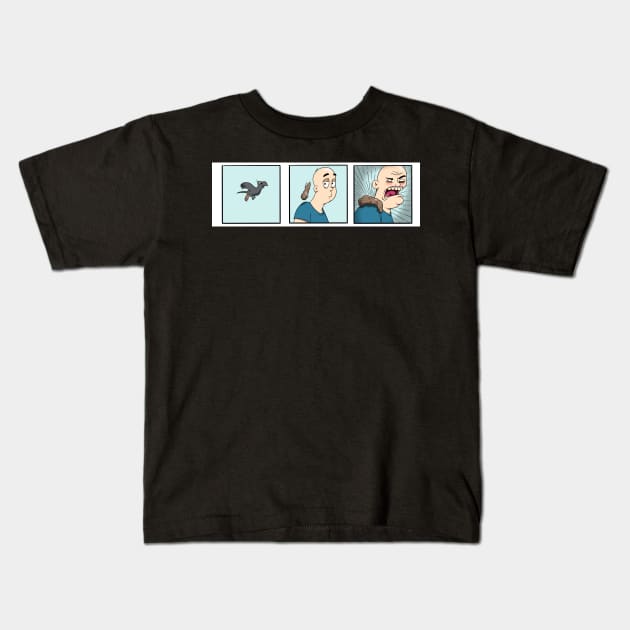 Bad Day Kids T-Shirt by ArtOfJHammond